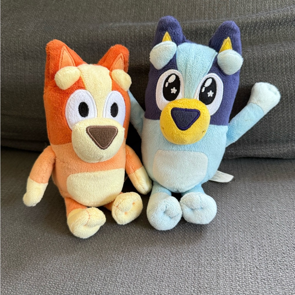 Bluey and Bingo small plush bundle of 2